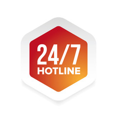7 days 24 hours hotline