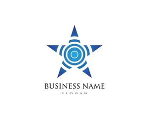 Star Logo Template vector icon