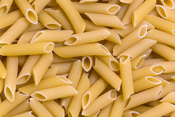 Raw pasta background close up macro meal 