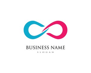 Infinity logo template