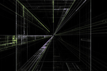 Fractal art background for creative design. Abstract fractal. Decoration for wallpaper desktop, poster, cover booklet, card. Psychedelic. Print for clothes, t-shirt. Magic graphics..