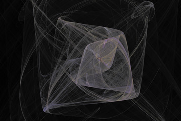 Fractal art background for creative design. Abstract fractal. Decoration for wallpaper desktop, poster, cover booklet, card. Psychedelic. Print for clothes, t-shirt. Magic graphics..