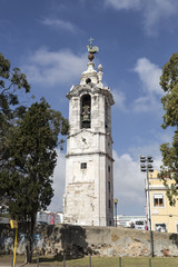 Fototapeta na wymiar Lisbon Tower of the Rooster