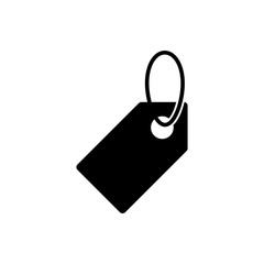 Fototapeta premium price tag sale sign label simple black icon