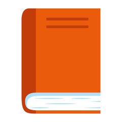 text book isolated icon