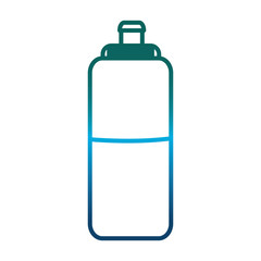water bottle Icon over white background vector illustration