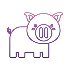 cute icon over white background vector illustration