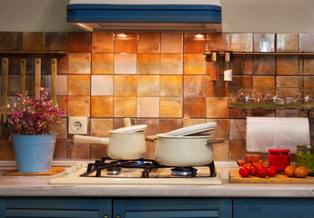 modern, new kitchen