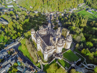 Amazing castle in Pierrefonds, France