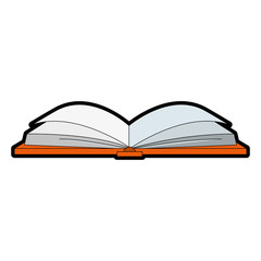 text book isolated icon vector illustration design