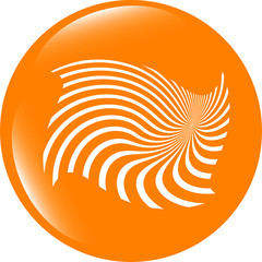 Business Design elements, icon button for print and web