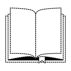 text book isolated icon vector illustration design