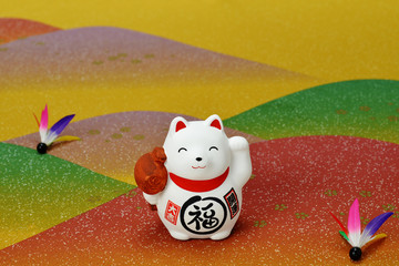 干支の置物　戌年