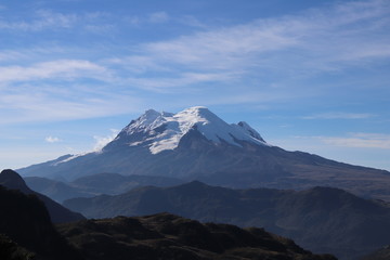 Antisana snow mountain Ecuador