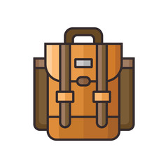 Bag icon tour and travel vector design illustration