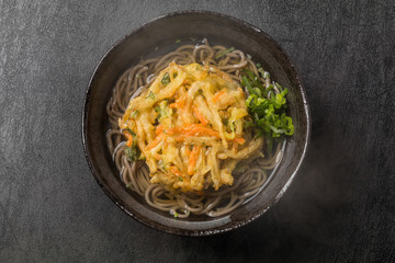 天ぷらそば　Common Tempura Buckwheat noodle