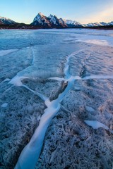 Abraham Lake sunrise