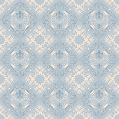 Seamless Damask Wallpaper