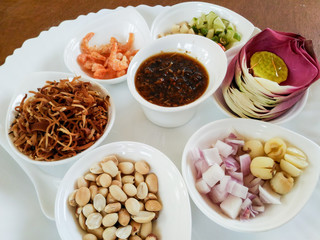 Thai food, Thai desserts.