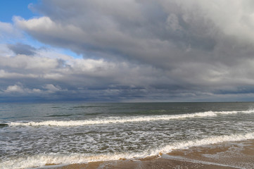 Branund im Winter am Nordstrand Göhren auf Rügen