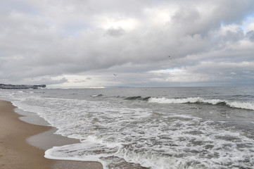 Branund, Ostseebad Göhren im Winter, Nordstrand