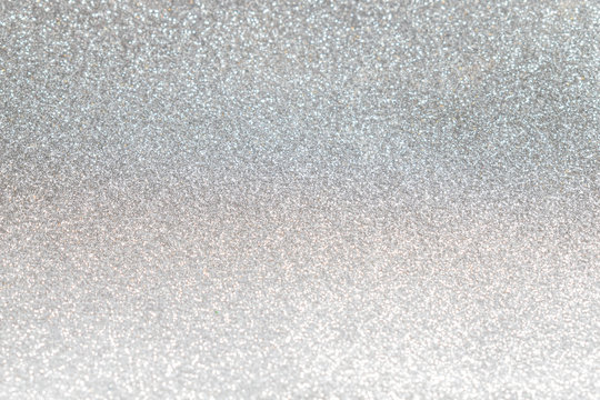 Silver Glitter Christmas Winter Background