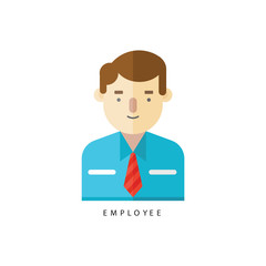 Employment icon vector work design illustration