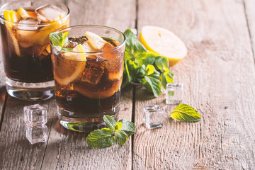 Fresh made Cuba Libre