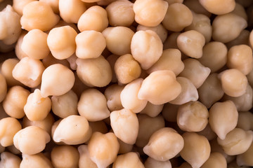 Chickpeas on a bowl. Chickpeas is nutritious food. Healthy and vegetarian food.