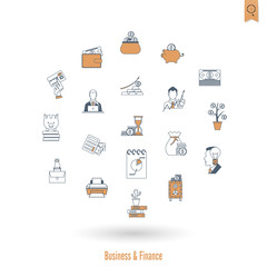 Business and Finance Icon Set