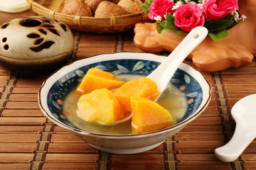 Chinese sweet potato soup