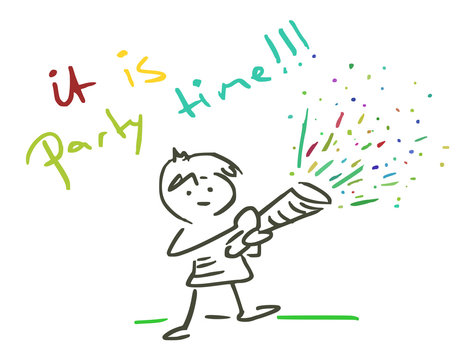 het is tijd om te feesten