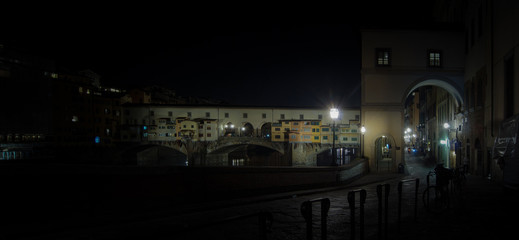 Street near the old bridge 