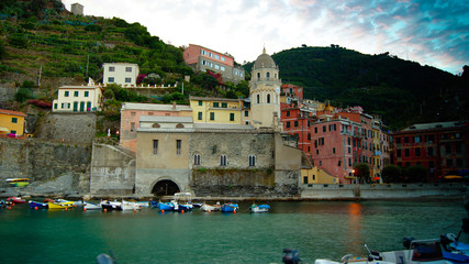 Town of Vernazza, Cinque Terre, Italy