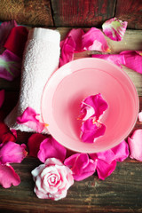 Soap and Bowl with Roses