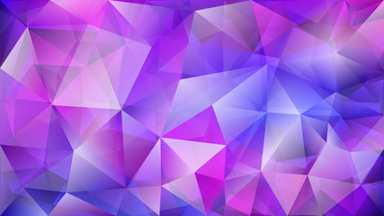 Abstract low polygonal background of triangles