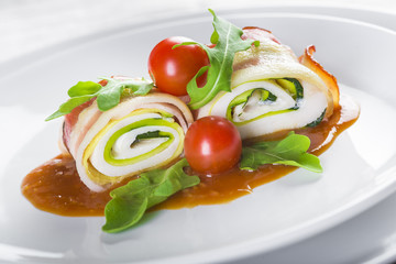 Paupiettes o popietas una receta de la cocina francesa para una comida creativa y de gourmet