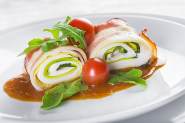 Paupiettes o popietas una receta de la cocina francesa para una comida creativa y de gourmet