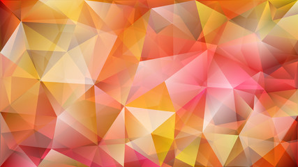 Obraz premium Abstract low polygonal background of triangles