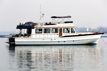 boat in the bay