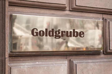 Schild 205 - Goldgrube