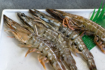 海鮮バーベキュー エビ