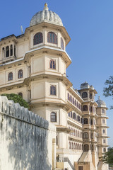Fototapeta na wymiar City Palace, Udaipur, Rajasthan, India