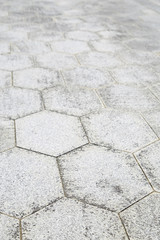 背景素材　石　亀甲模様