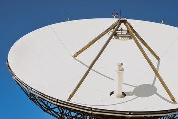 large broadcasting satellite dish