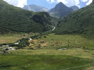 Fototapeta na wymiar Les Alpes françaises