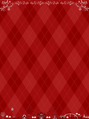 テーマパーク　雪　アーガイル背景