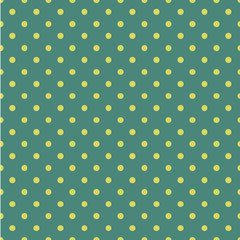 Polka dot seamless pattern. Dotted background with circles, dots, rounds Vector illustration 