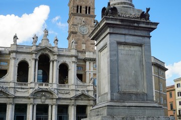 Fototapeta na wymiar Basilica of Santa Maria Maggiore