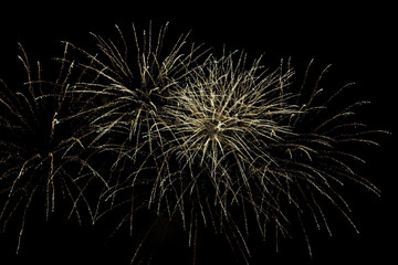 fireworks burst